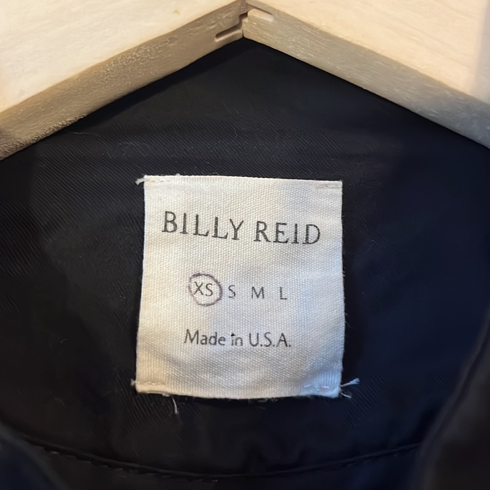 Billy Reid Button Down Long Sleeve Black Dress - Picture 7 of 16